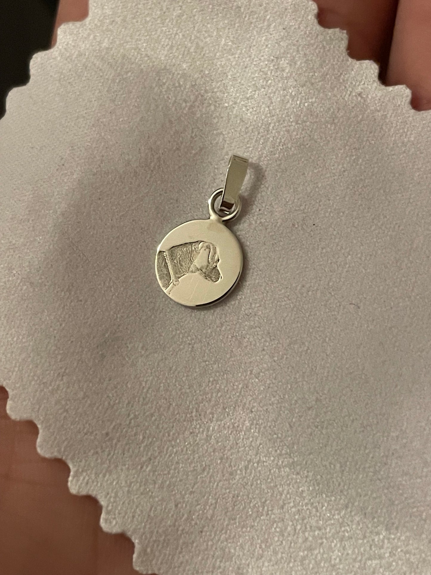 Personalisierbare Sterling Silberanhänger